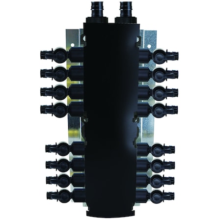 Apollo 16-Port PEX-A Manifold with 1/2 in. Plastic Ball Valves EPXMANI16P